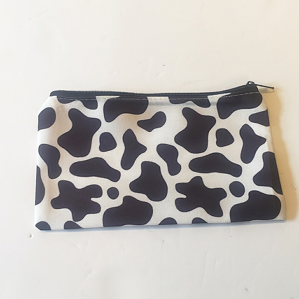 Animal print makeup up bag, New-in-Bag